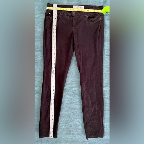 H&M 5 Pocket Charcoal Skinny Corduroys.  Size 12. Perfect Condition. - Picture 2 of 3